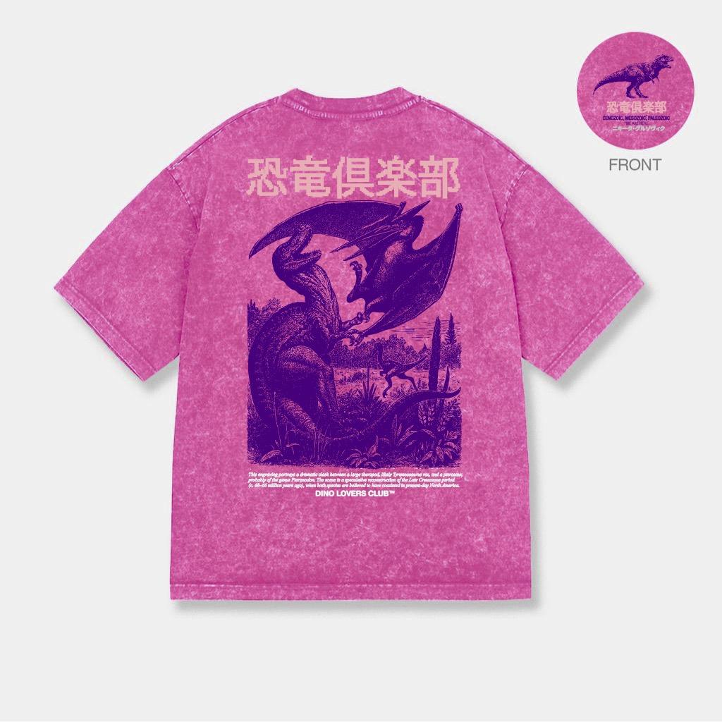 ФУТБОЛКА DIPLO STONE WASHED PINK BATTLE