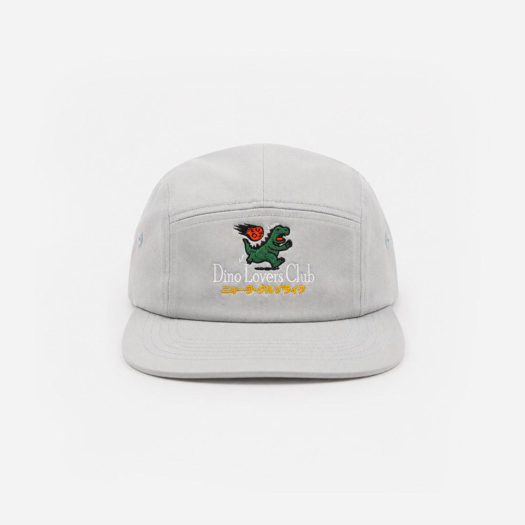 КЕПКА DINO LOVERS CLUB 5-PANEL GREY METEORITE