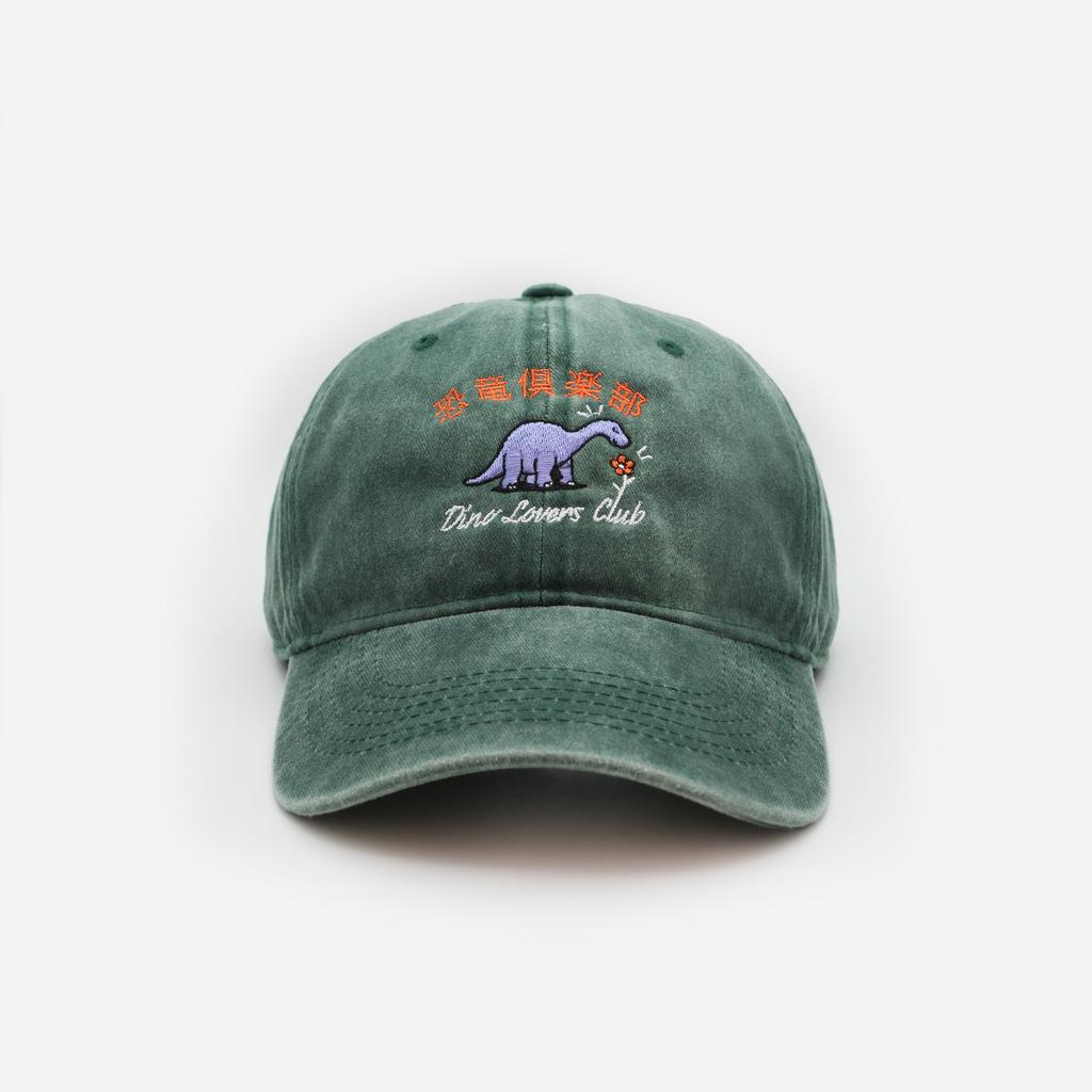 КЕПКА DINO LOVERS CLUB WASHED GREEN FLOWER