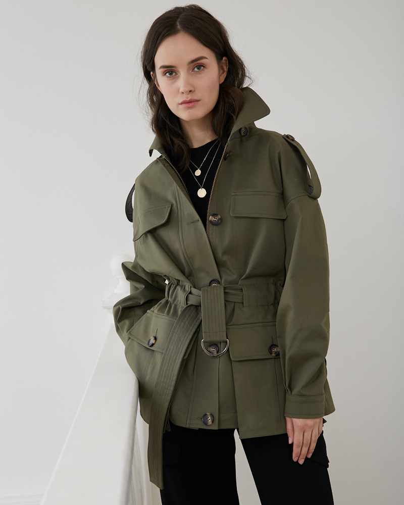 Парка с шёлковыми вставками