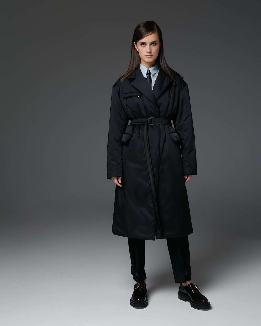 Пальто утепленное PAOLA I  чёрное