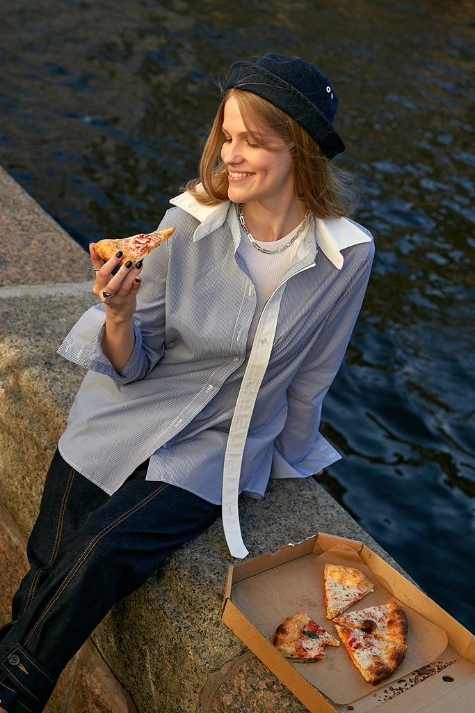 Рубашка с отстегивающимися деталями