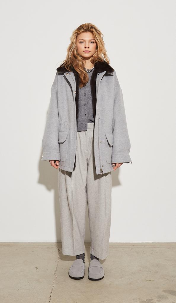 Куртка трансформер с подстежкой из меха норки