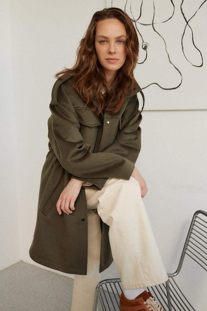 Парка Julia из шерсти