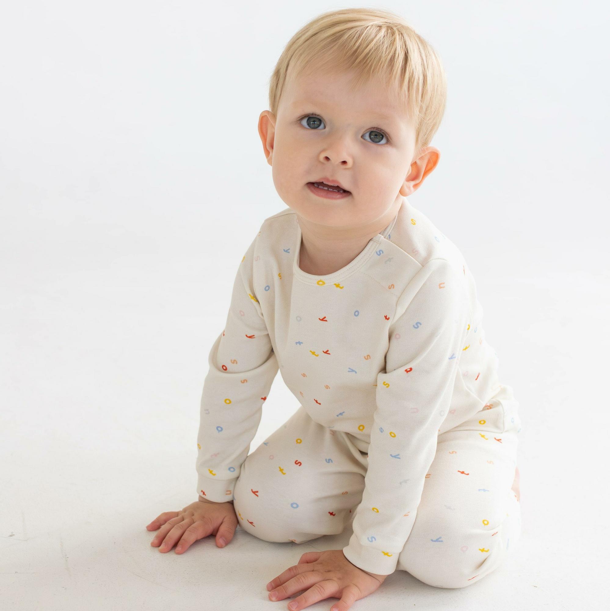 Пижама Baby Letters/Маленькие буквы