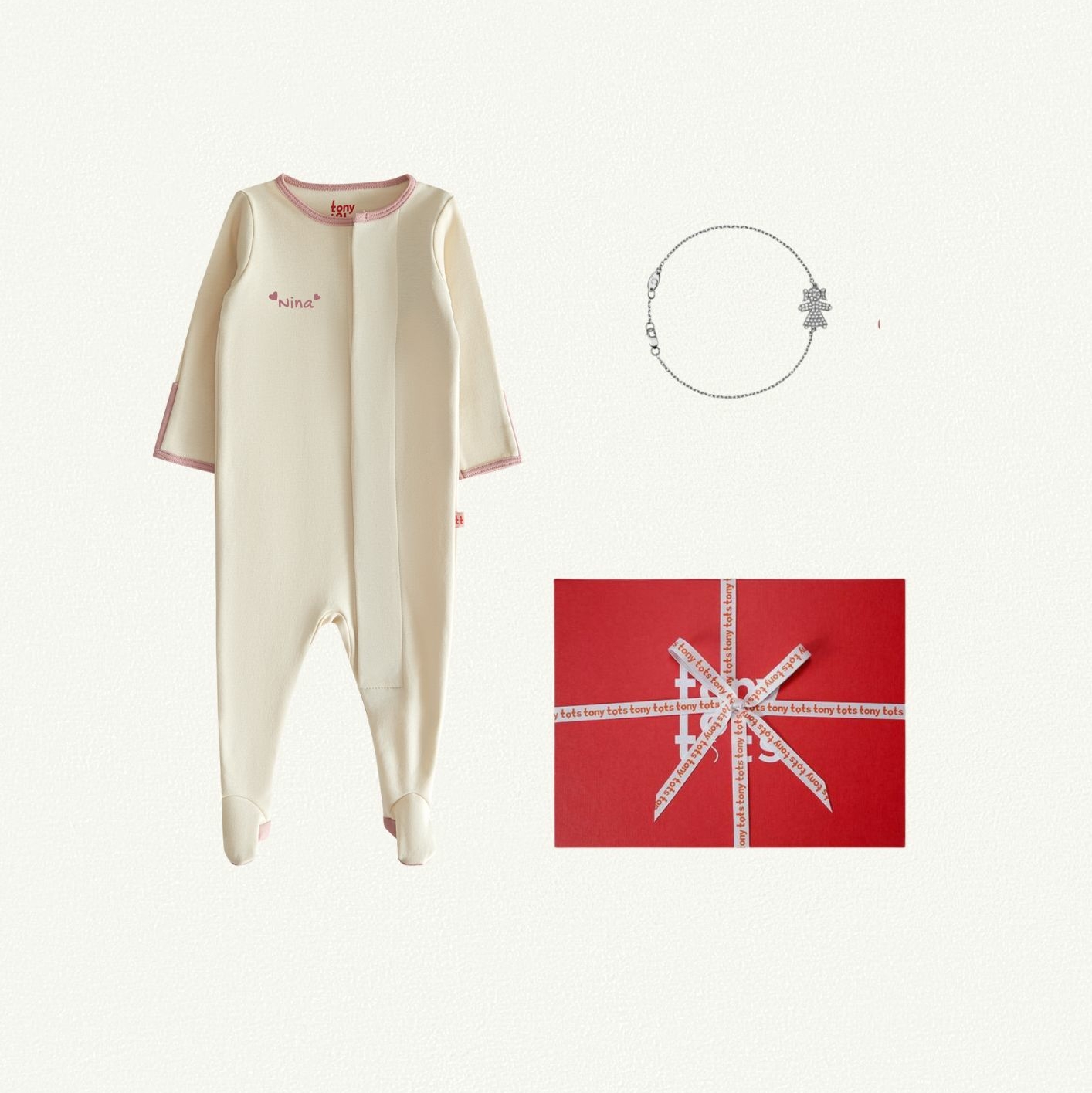 Подарочный набор GEOMA х Tony Tots SILVER for Girl