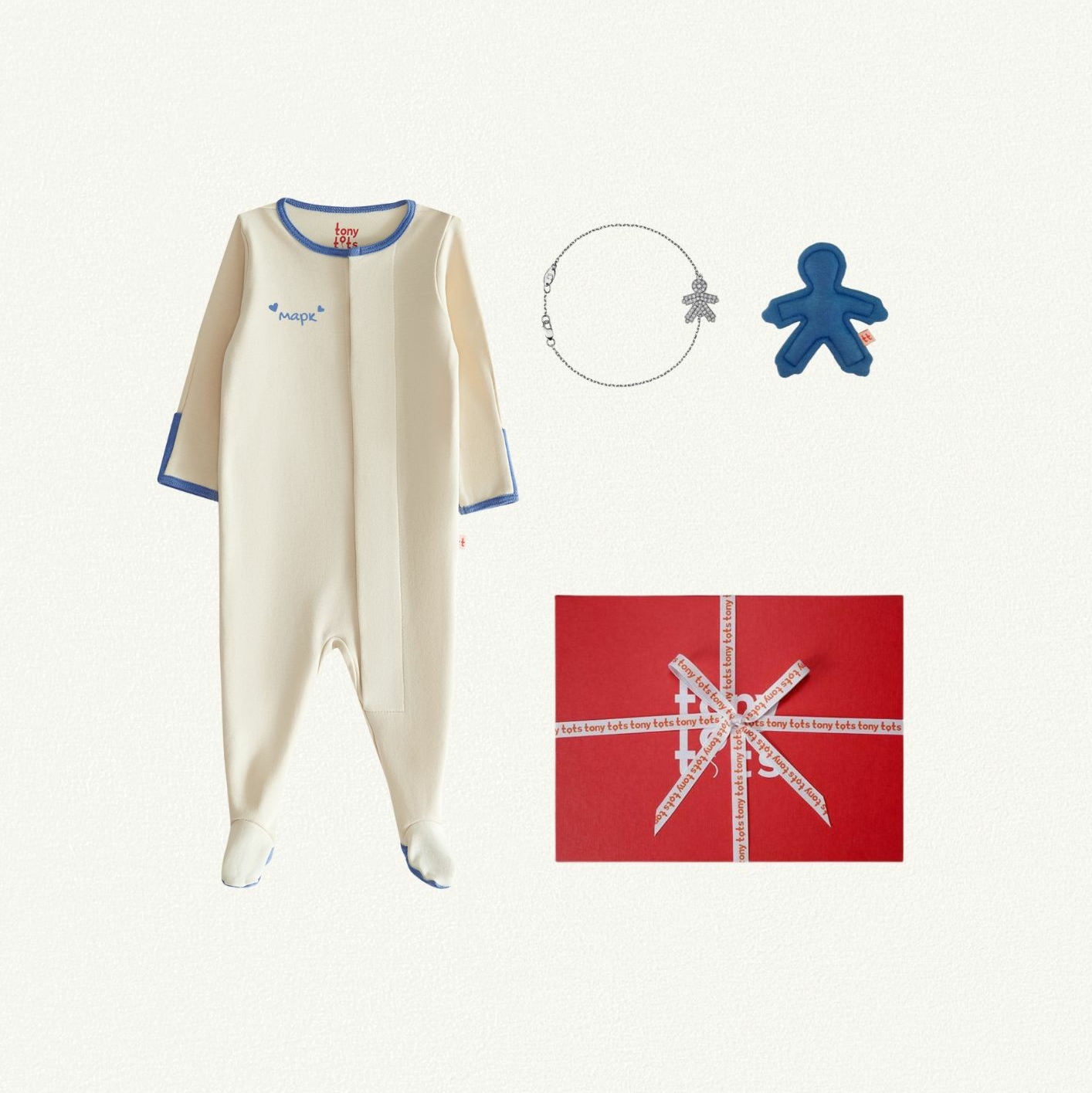 Подарочный набор GEOMA х Tony Tots SILVER for Boy