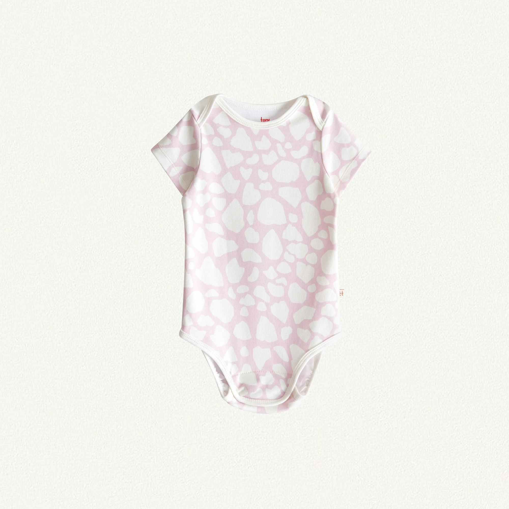 Боди с коротким рукавом Baby Pink/Розовое облако