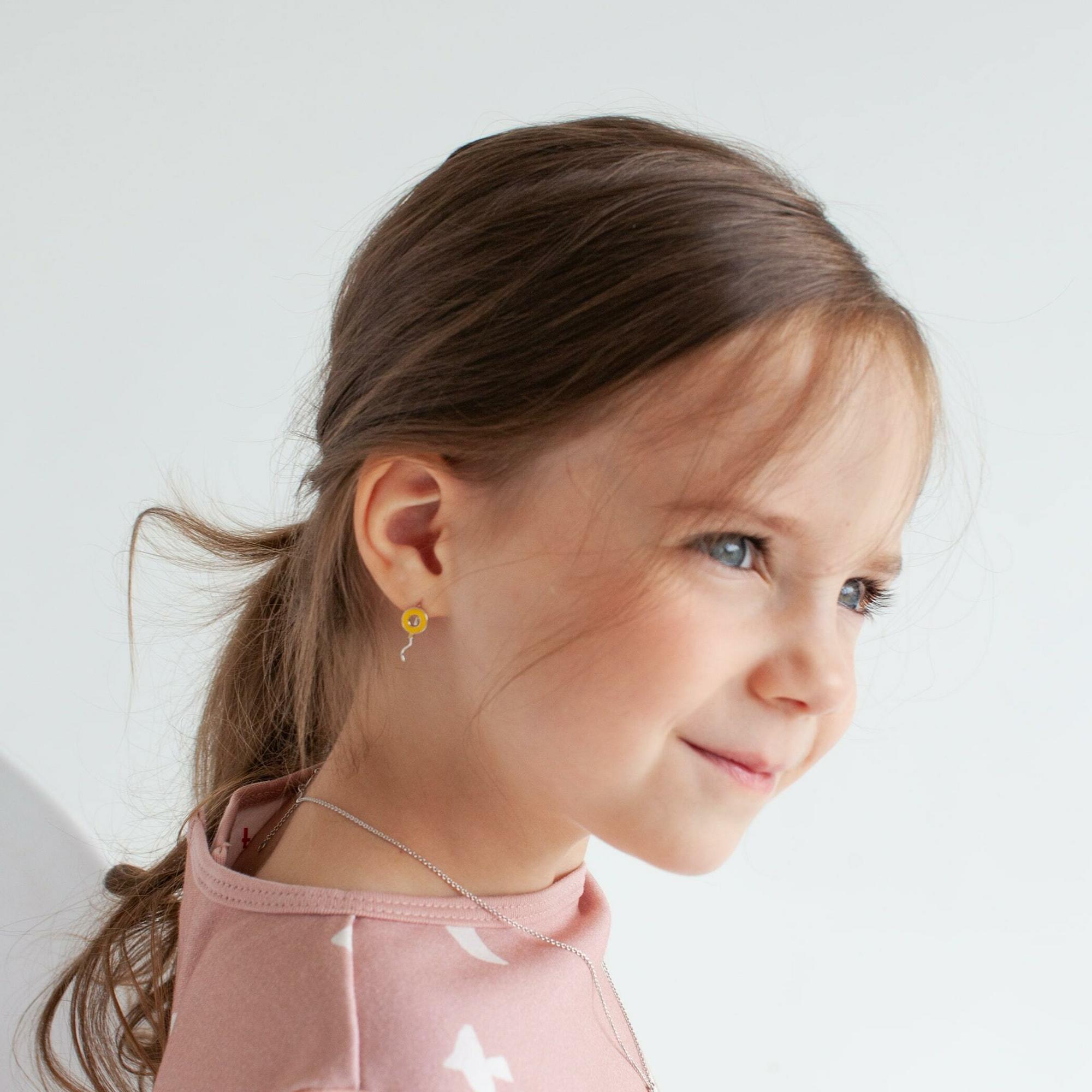 Серьги-пусеты  GEOMA x TONY TOTS - Mini me