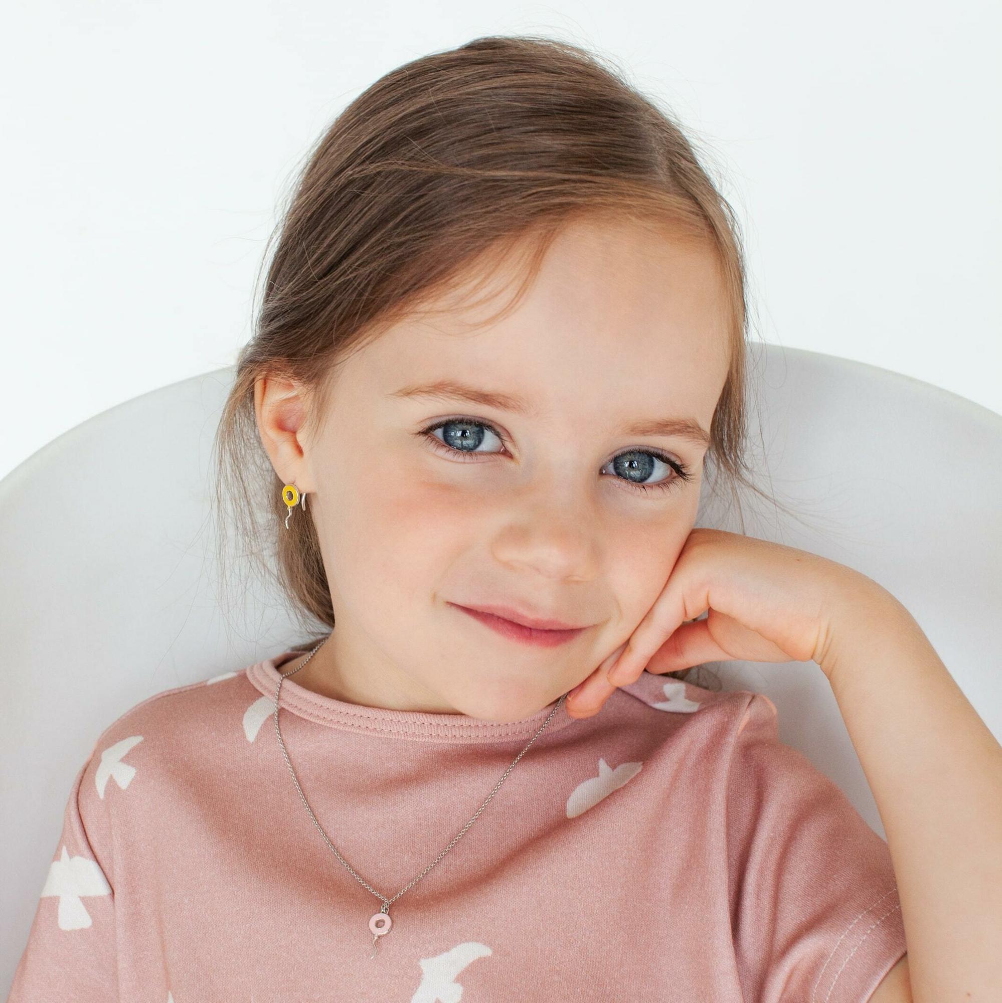 Серьги с французским замком GEOMA x TONY TOTS - Mini me