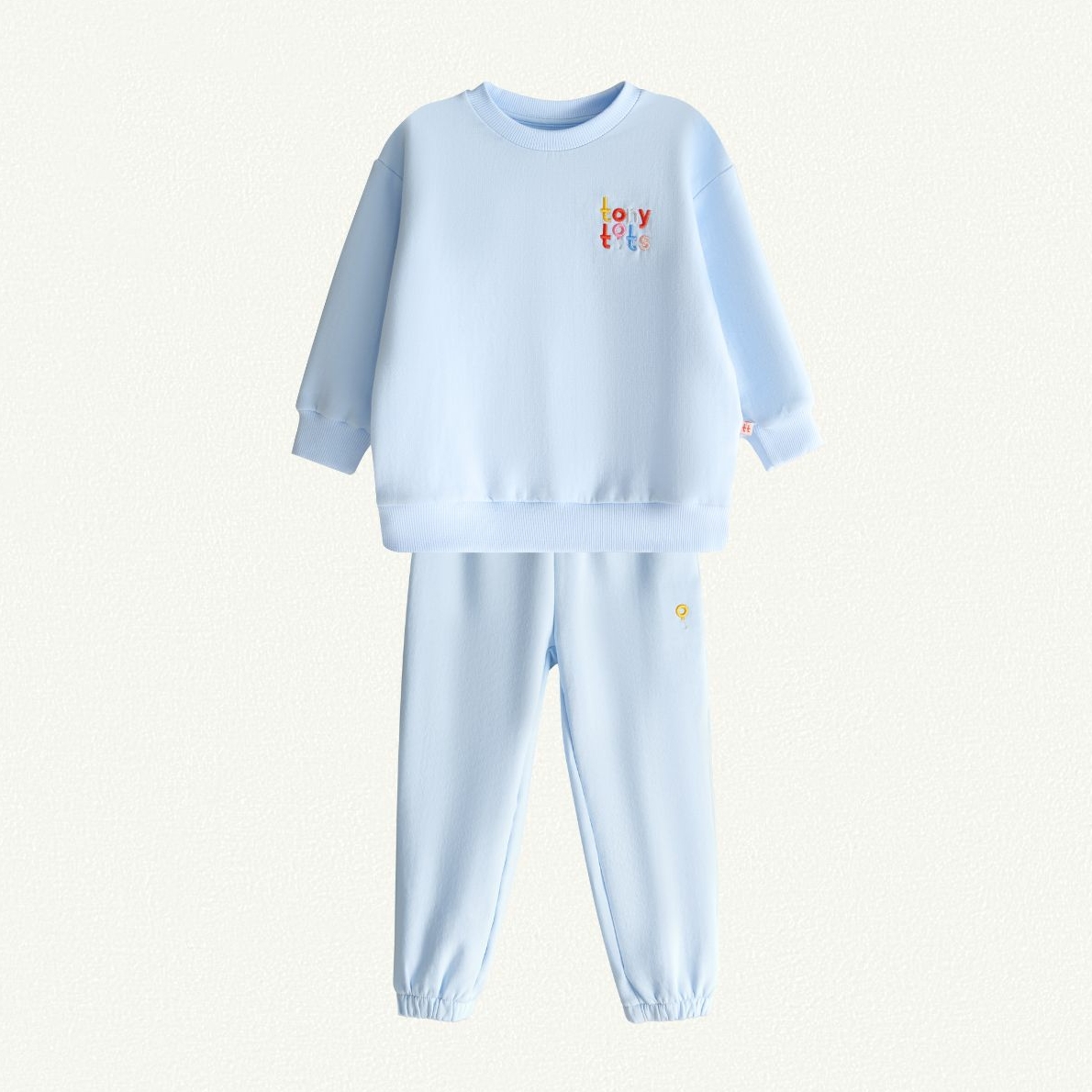 Костюм из футера Blue Meringue/Воздушное безе