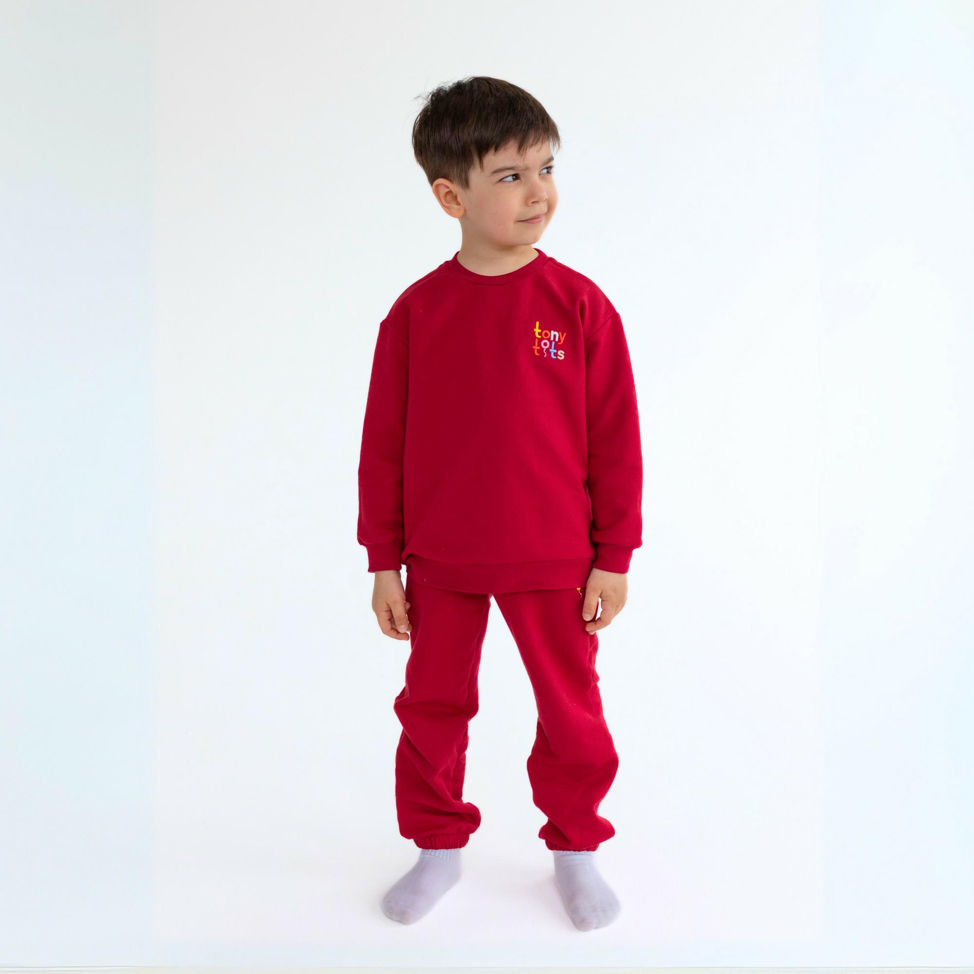 Костюм из футера Red Velvet/Красный бархат