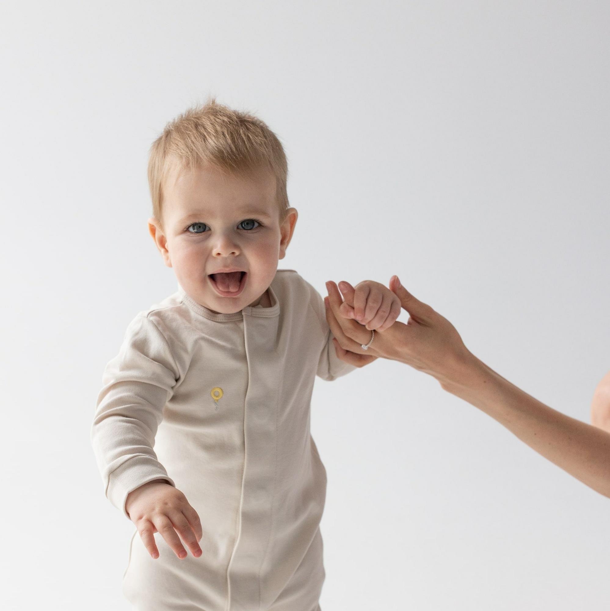 Слип-комбинезон с манжетами Vanilla Cookie/Ванильное Печенье