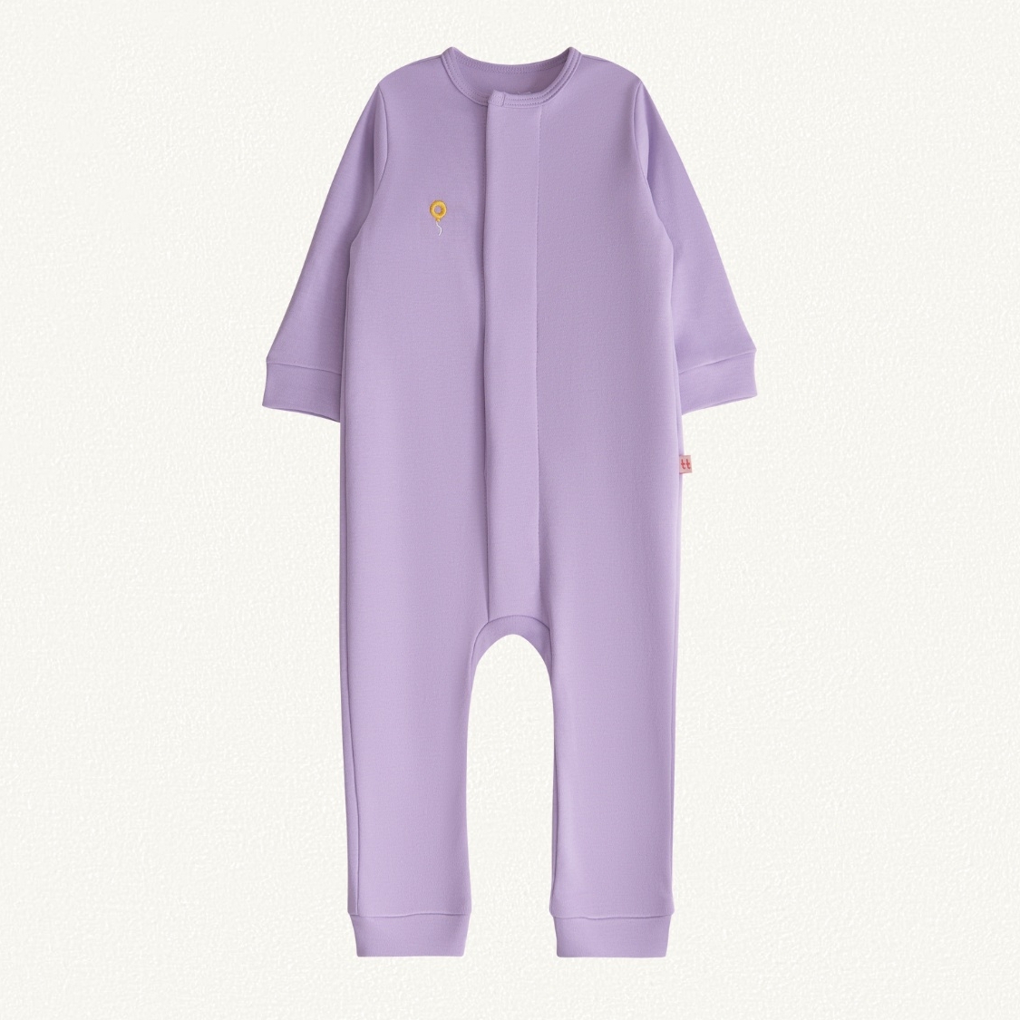 Слип-комбинезон с манжетами Grape Jelly/Виноградный Джем