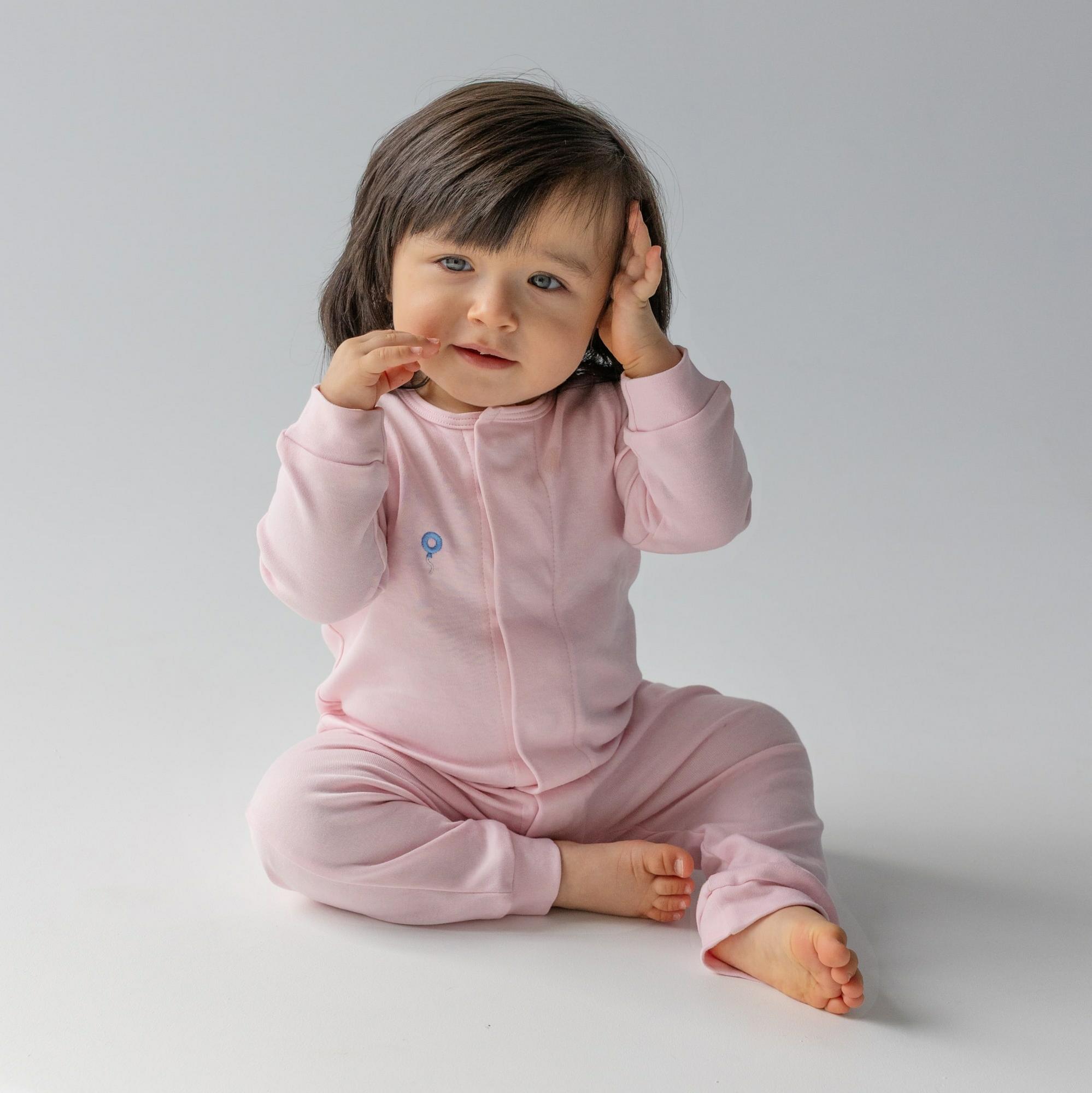 Слип-комбинезон с манжетами Cotton Candy/Сахарная Вата