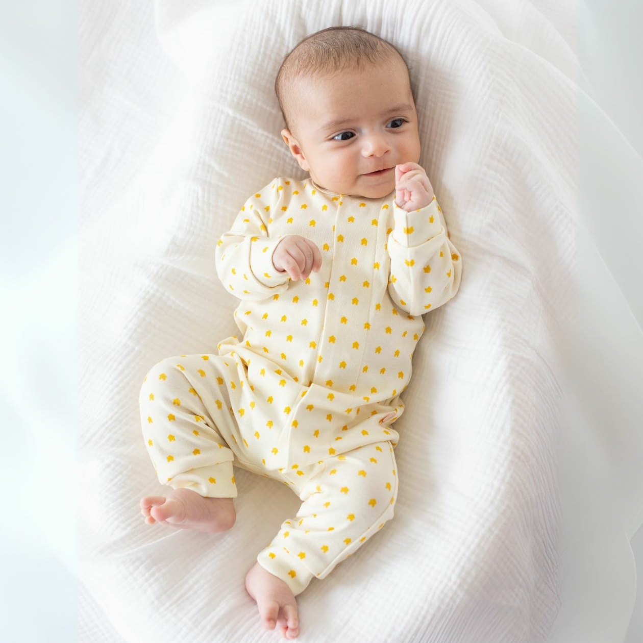 Слип-комбинезон с манжетами Happy Houses/Весёлые Домики