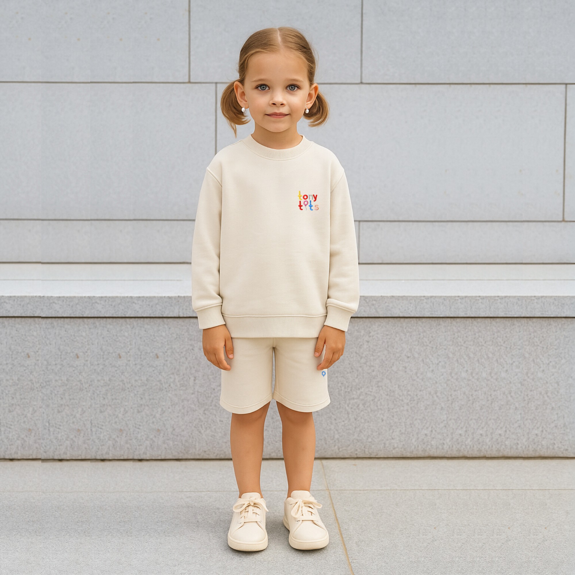 Костюм из тонкого футера Iced Latte/Холодный Латте