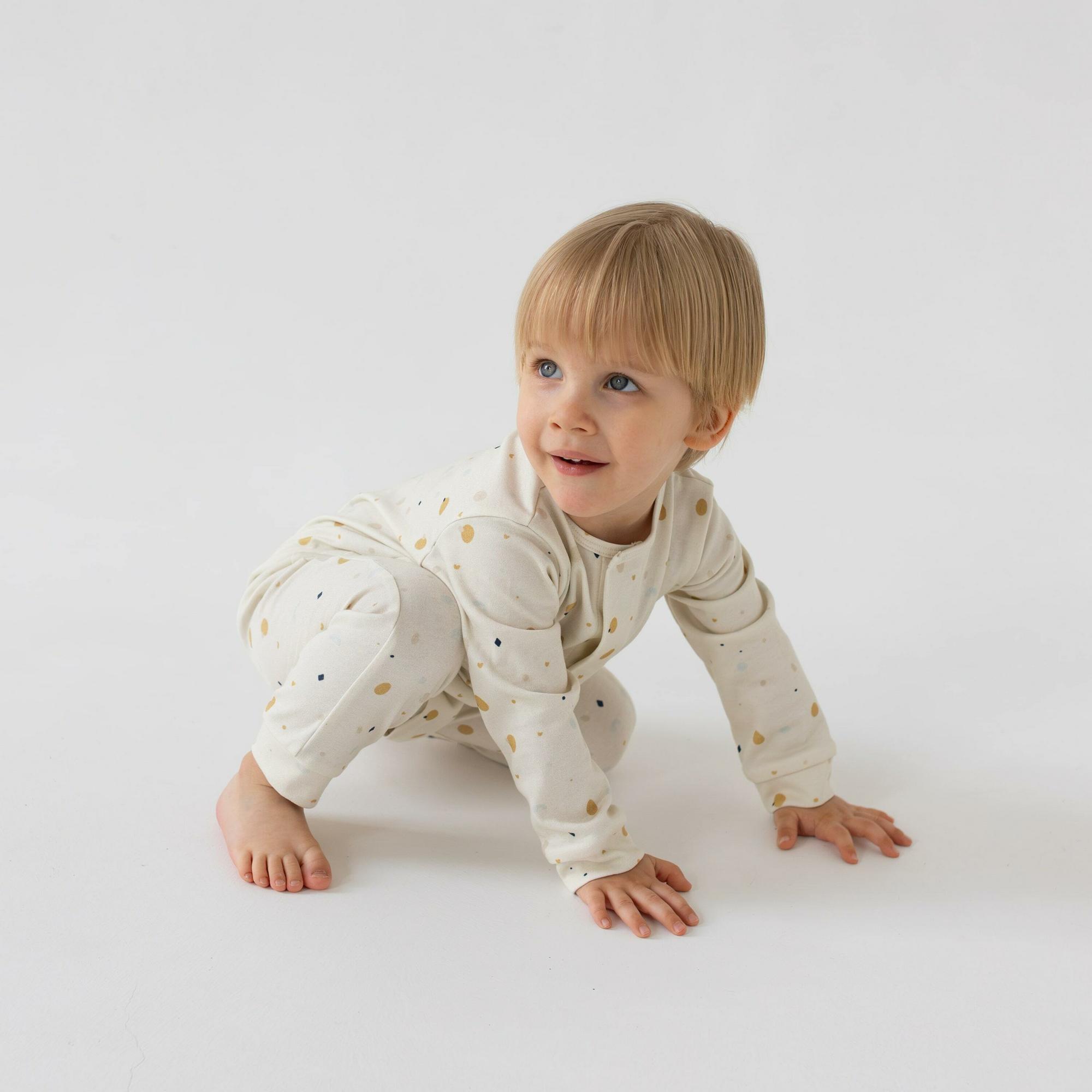 Слип-комбинезон с манжетами Pebble Beach/Пляжные Камушки