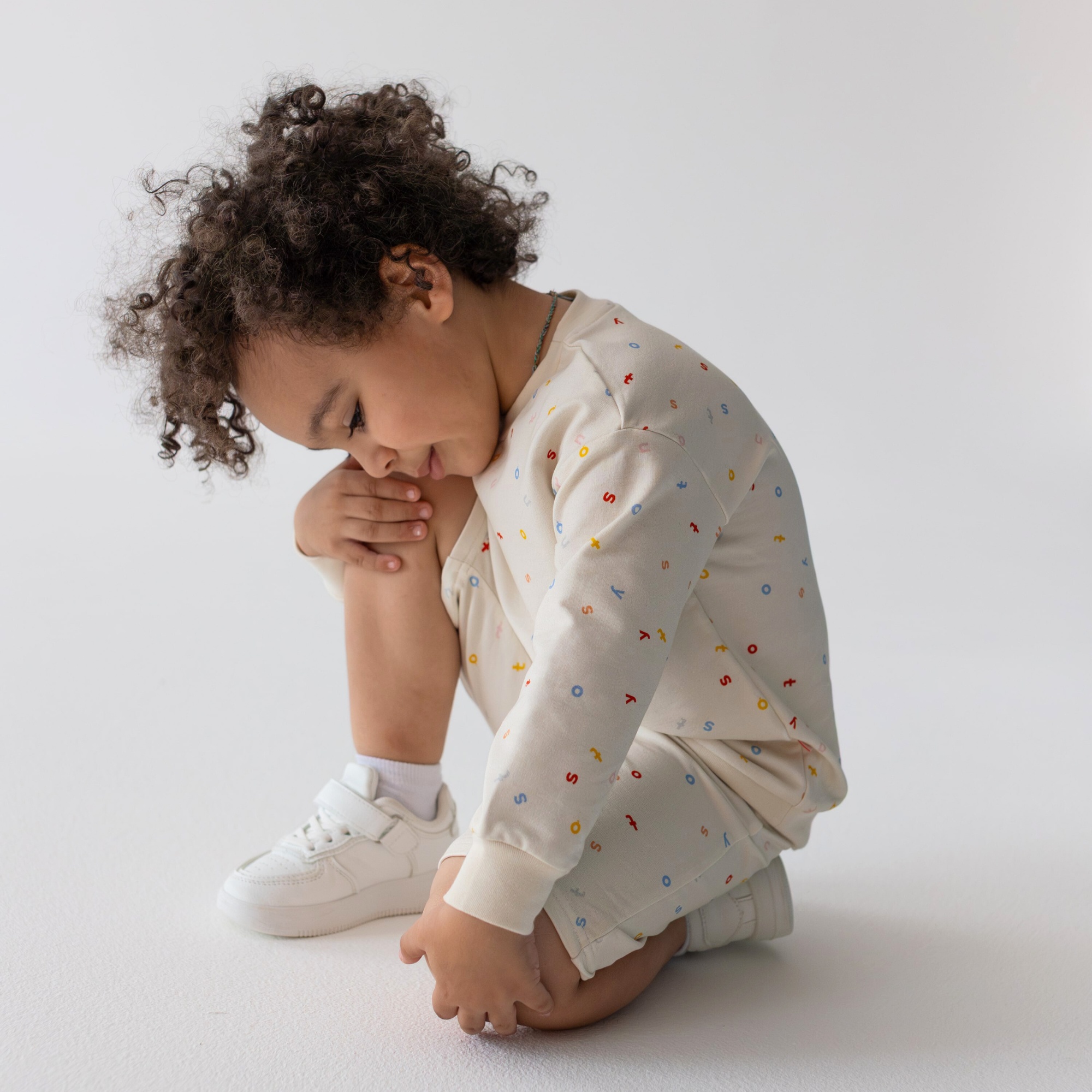 Костюм из тонкого футера Baby Letters/Маленькие буквы