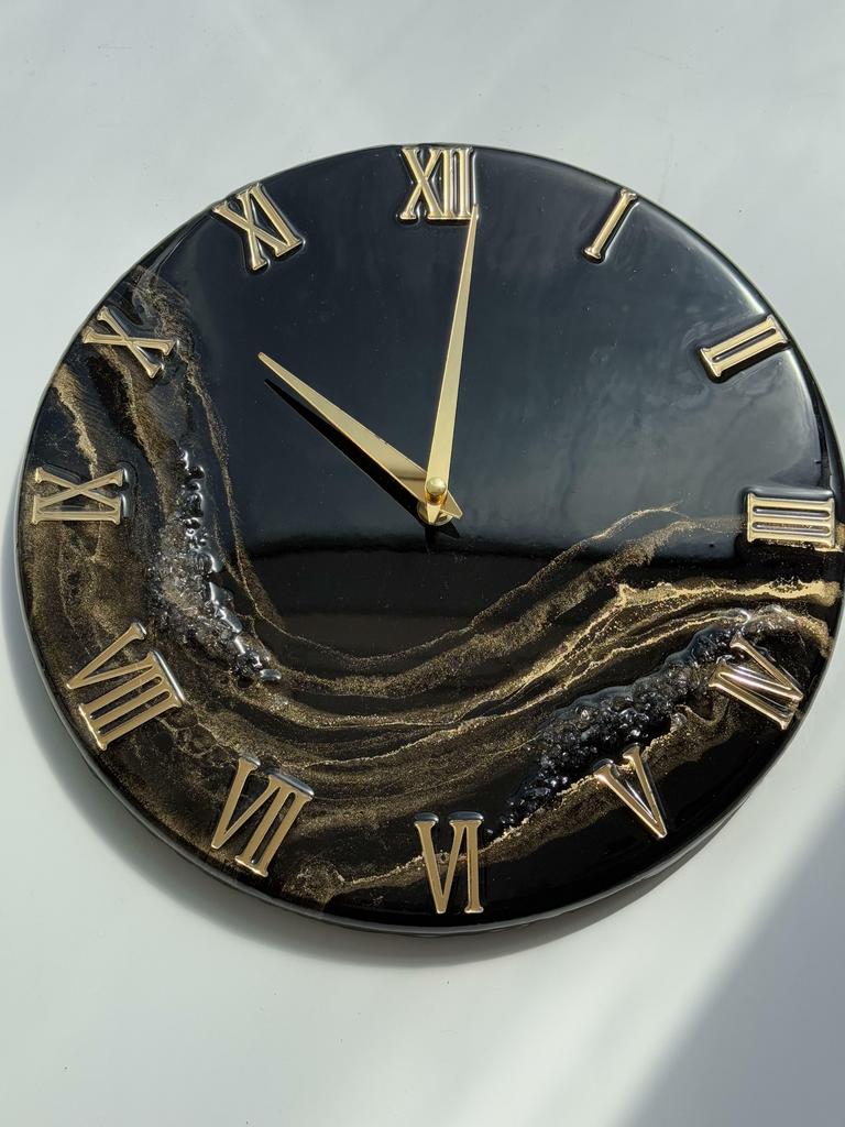 Часы  "Black shine” 30 cm