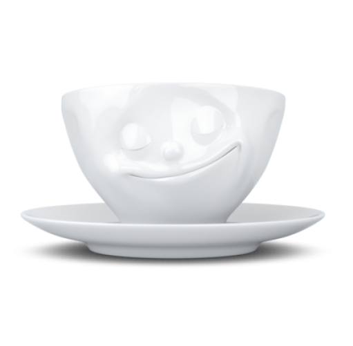 Tassen. Чайная пара с чашкой 0,2 л. Счастливая улыбка