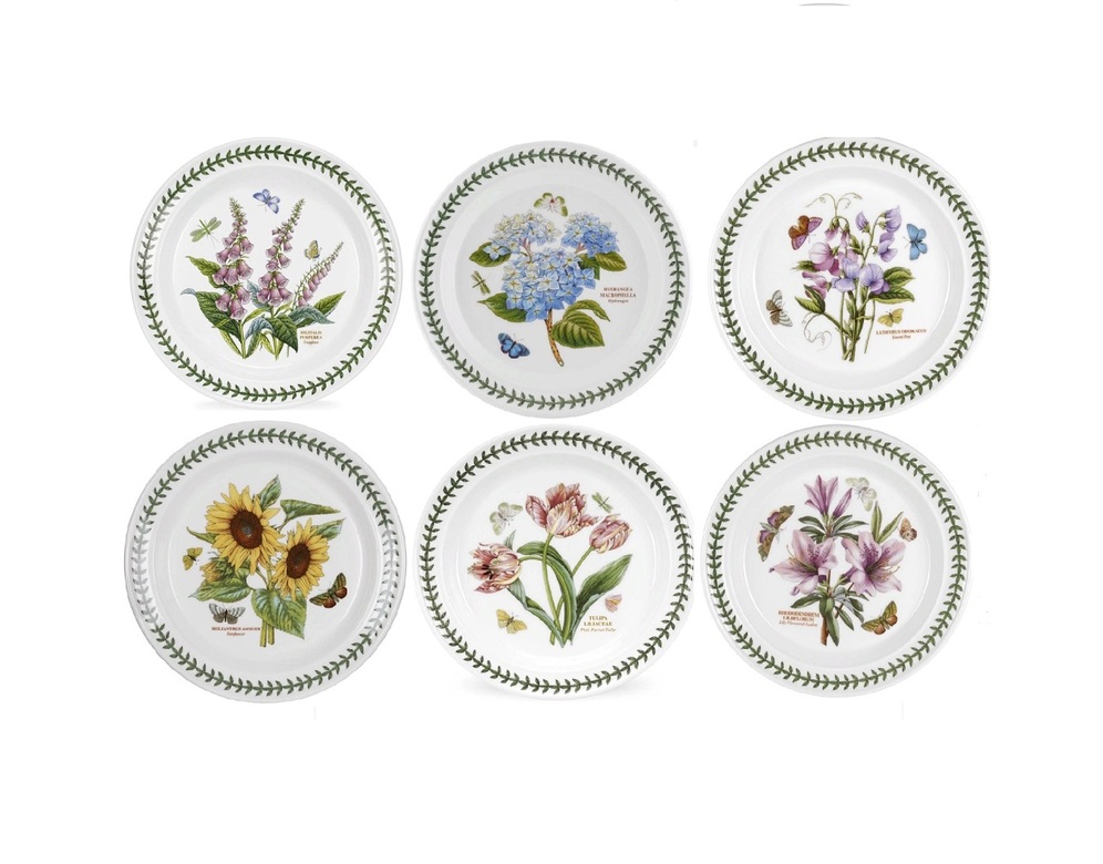 Portmeirion. Набор: 6 тарелок 26,7 см