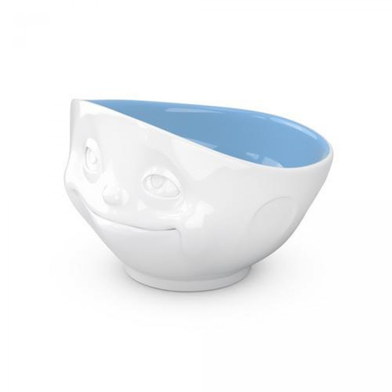 Tassen. Пиала 'Влюбленная улыбка', цвет внутри: морской 500 мл