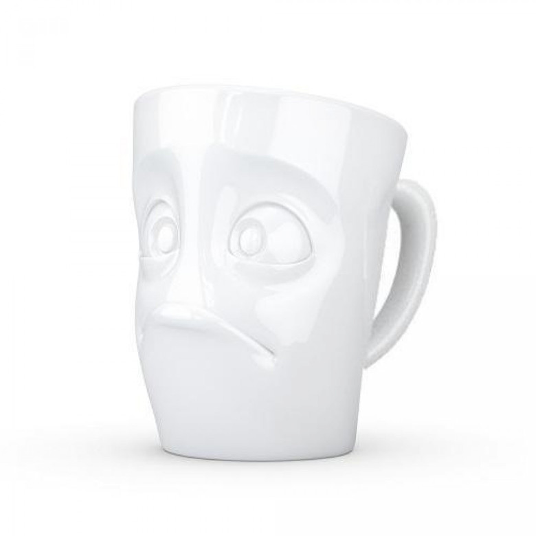 Tassen. Кружка с ручкой 'Каприз', цвет: белый 350 мл