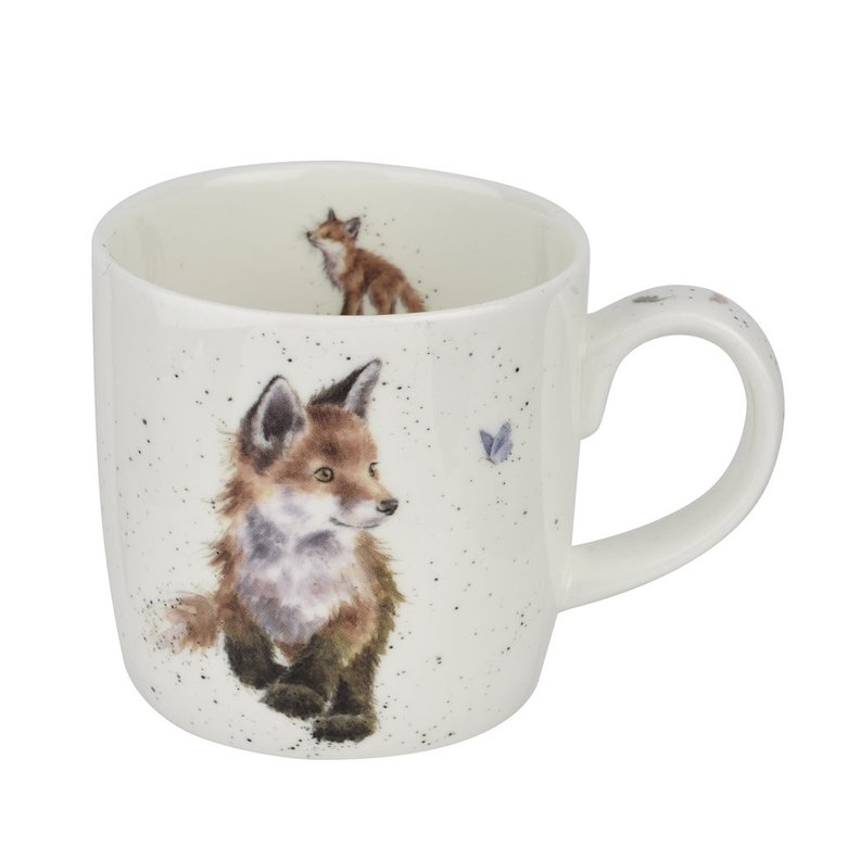 Royal Worcester Wrendale. 088 Кружка 'Born to be Wild Fox' 310 мл