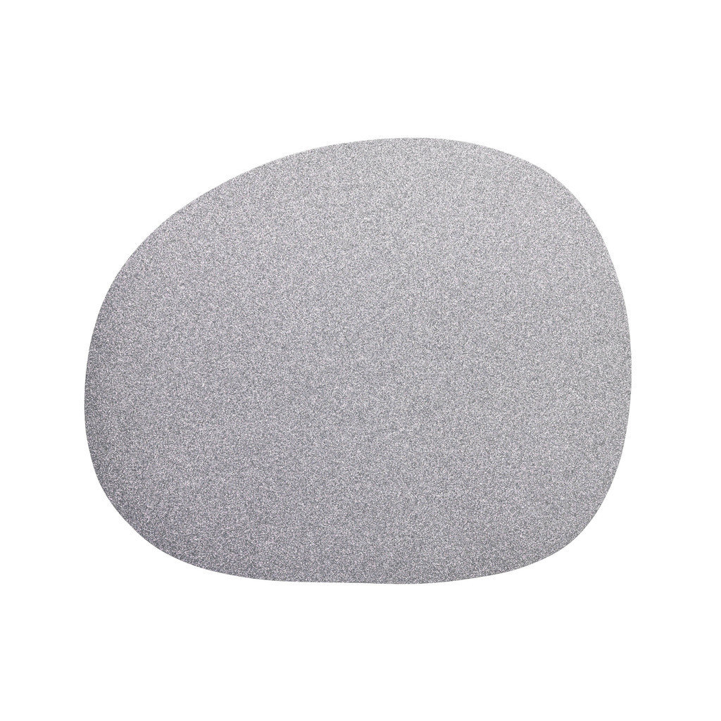 Aida. Органическая салфетка, цвет: серебряный (silver), 41x33,5 см