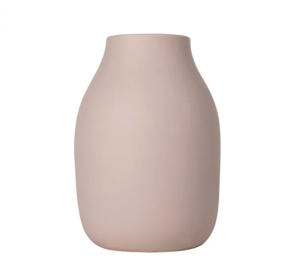 Blomus Colora. Ваза, цвет: Rose Dust, 20 см