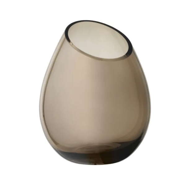 Blomus Drop. Ваза, цвет: Coffee, 24 см