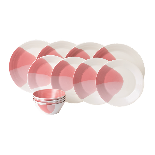 Royal Doulton Signature 1815 Coral. Набор: 12 предметов