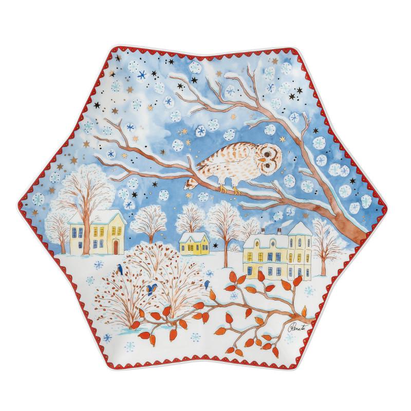 Hutschenreuther Annual Christmas Eve. Блюдо 34 см