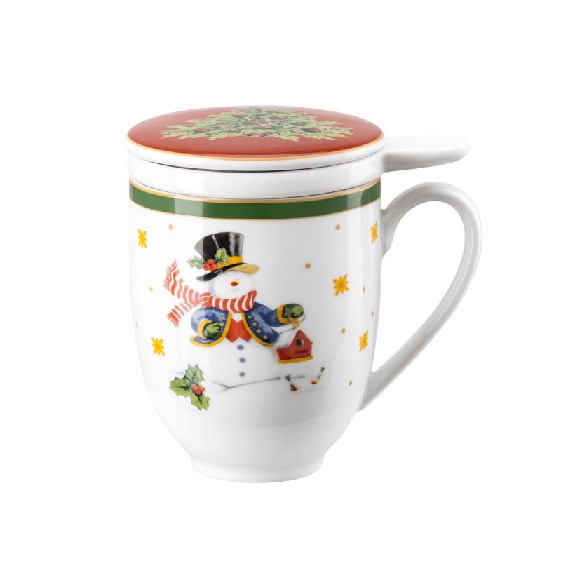 Hutschenreuther Happy Christmas. Кружка 360 мл с крышкой