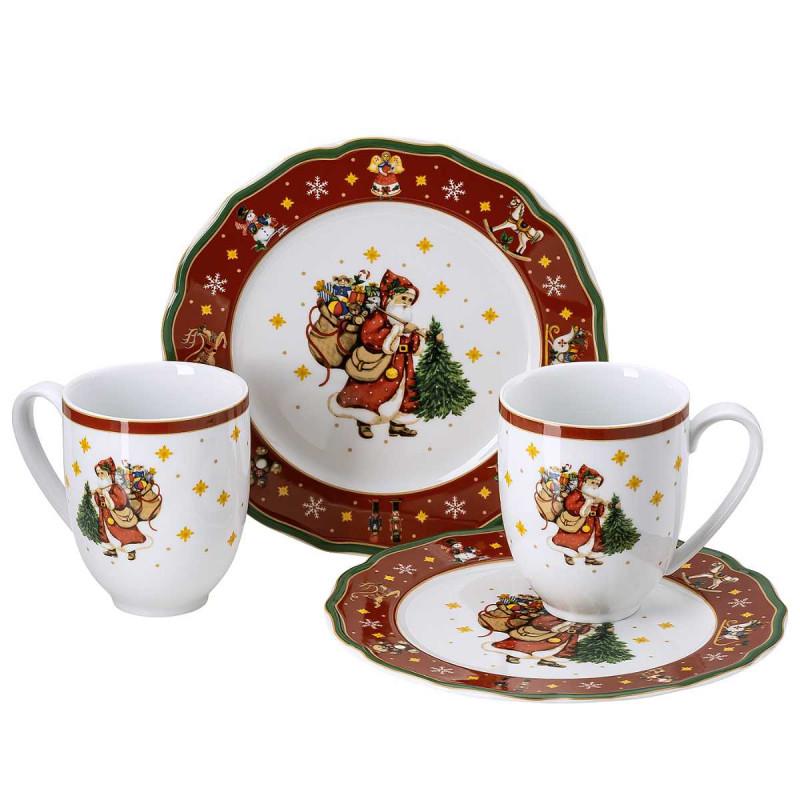 Hutschenreuther Happy Christmas. Набор для завтрака, 4 предмета №2