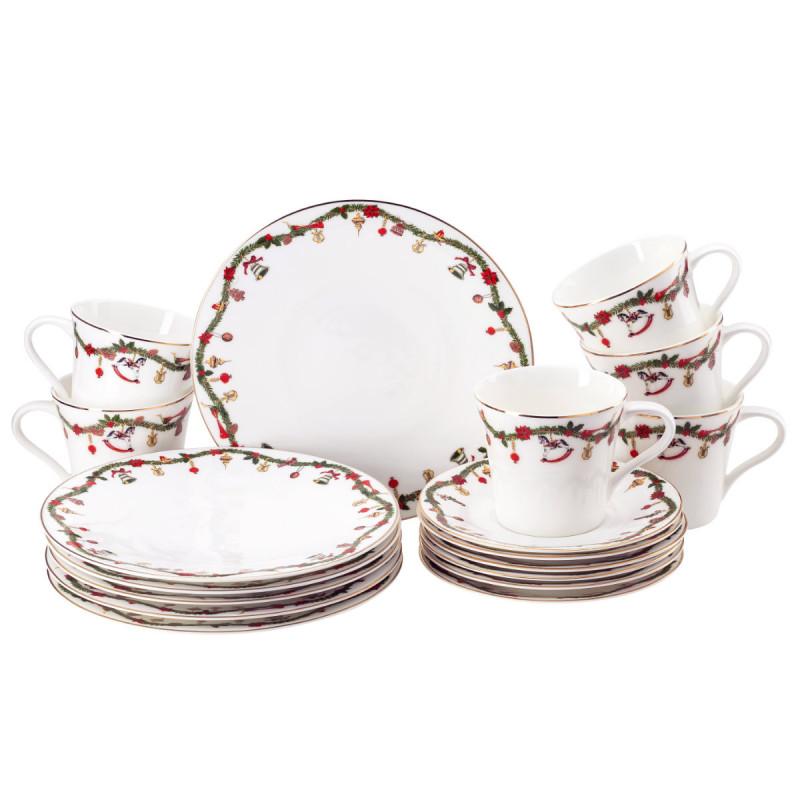 Hutschenreuther Nora Christmas. Набор: 18 предметов