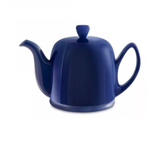Degrenne Salam Blue. Чайник заварочный на 4 чашки с ситечком синего цвета 700 мл