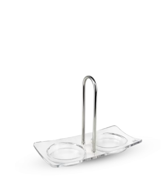 Peugeot Linea. Подставка для мельниц, цвет: прозрачный 19x19,5 см