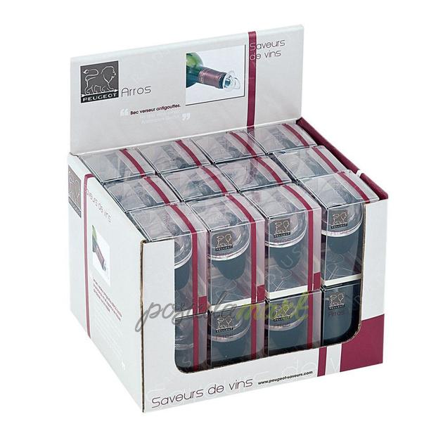 Peugeot Arros. Набор: 24 пробки для вина с каплеуловителем, в подарочной упаковке