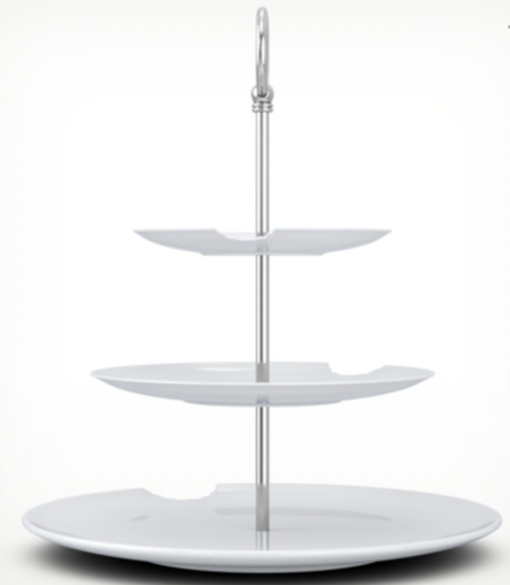 Tassen. Этажерка 3х ярусная 15/20/28 см