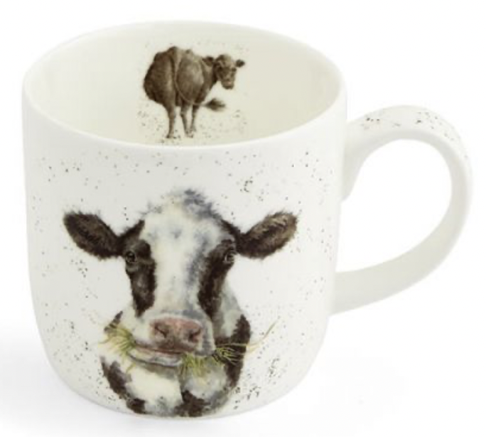 Royal Worcester Wrendale. Кружка 'Mooo' 310 мл