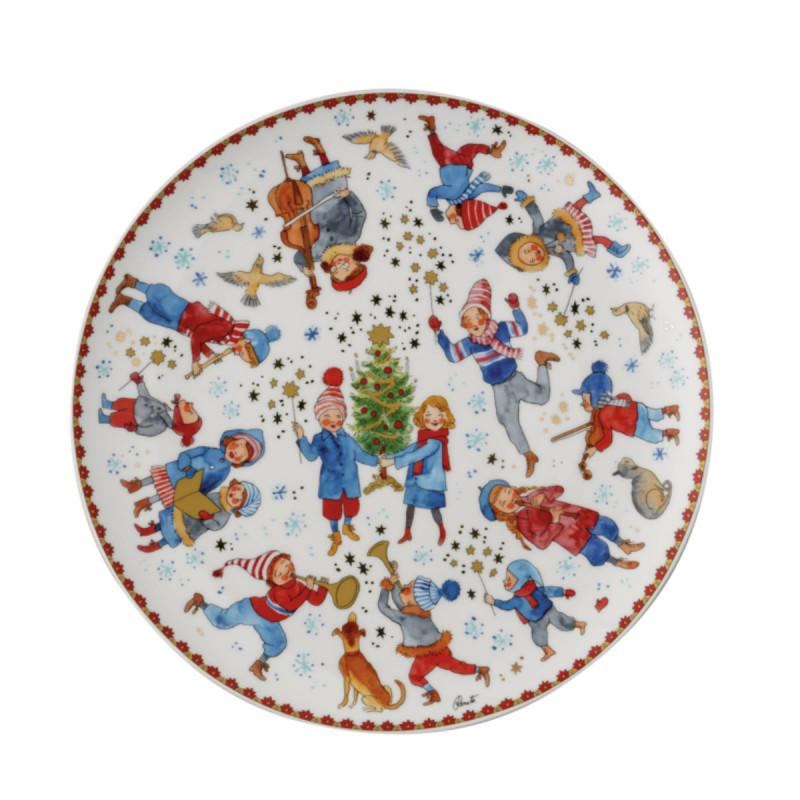 Hutschenreuther Annual Christmas Eve 2023. Тарелка 28 см