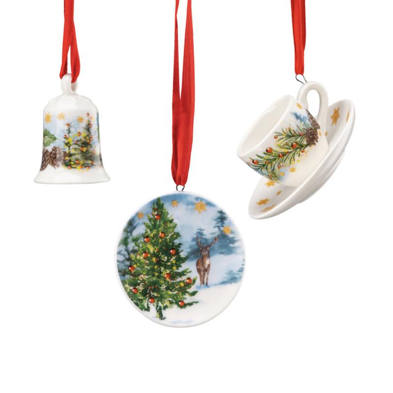 Hutschenreuther Christmas Carols. Подвески 3 шт №2