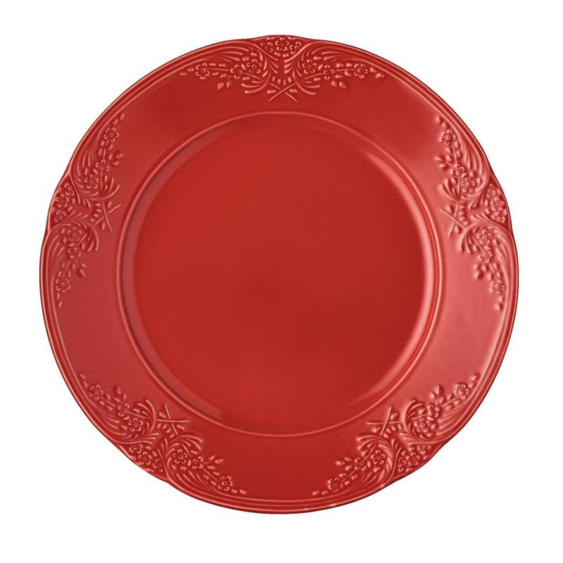 Hutschenreuther Emily Ruby. Тарелка подстановочная 31 см