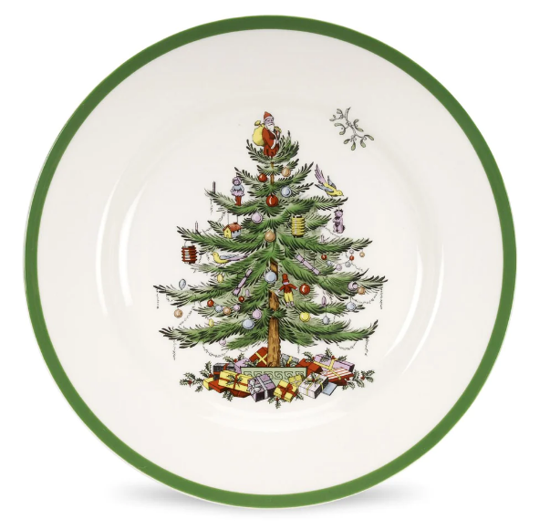 Portmeirion Spode. Набор: 4 тарелки 27 см