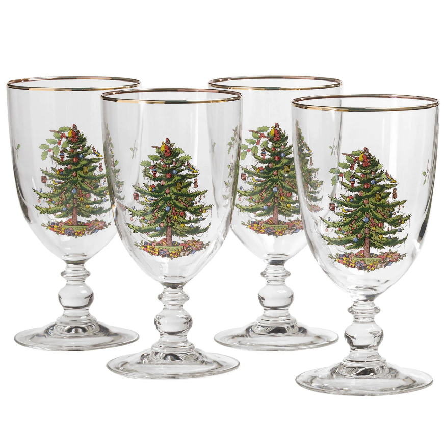 Portmeirion Spode. Набор: 4 бокала 450 мл