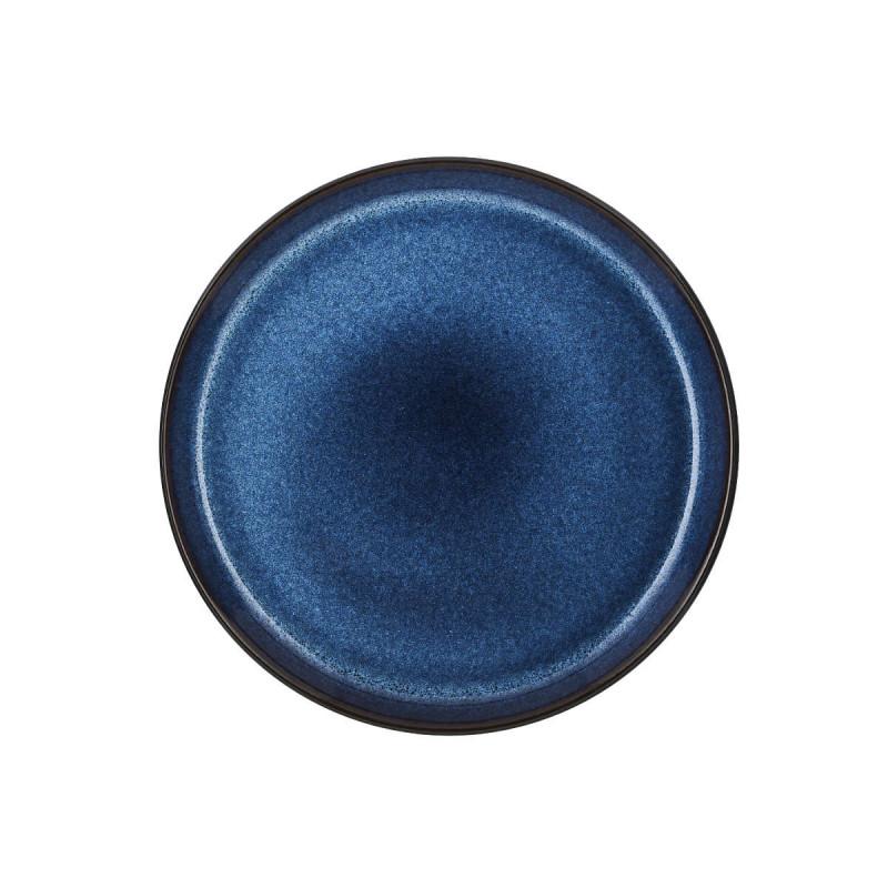 Bitz Gastro black/dark blue. Тарелка для завтрака 21 см