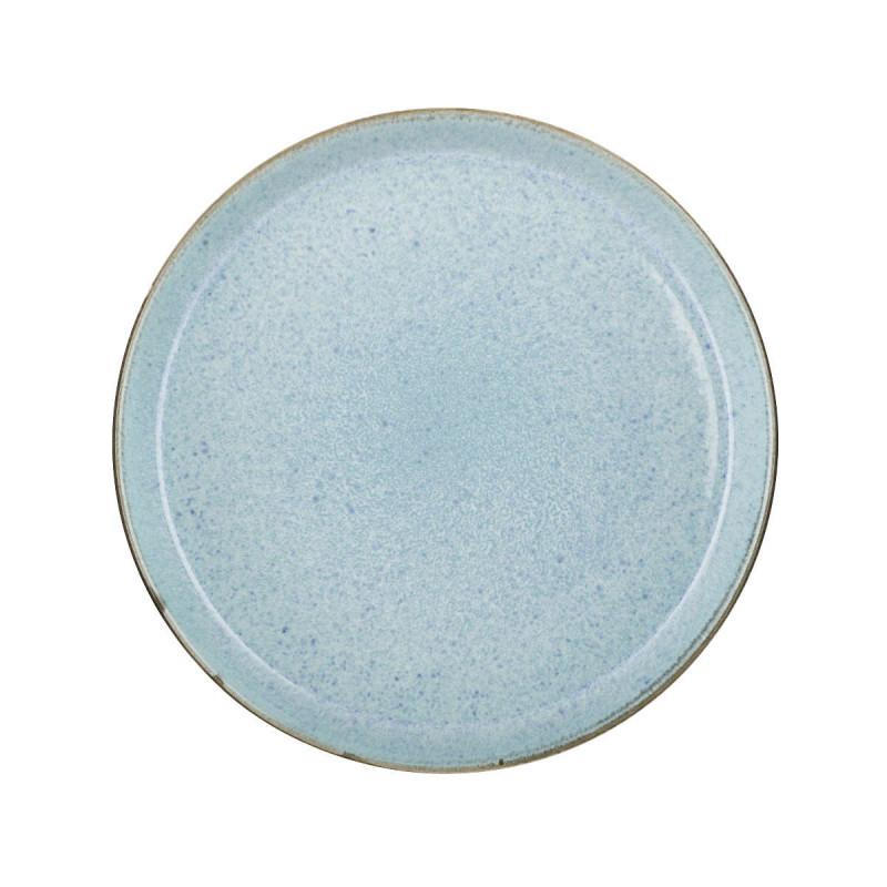 Bitz Gastro grey/light blue. Столовая тарелка 27 см
