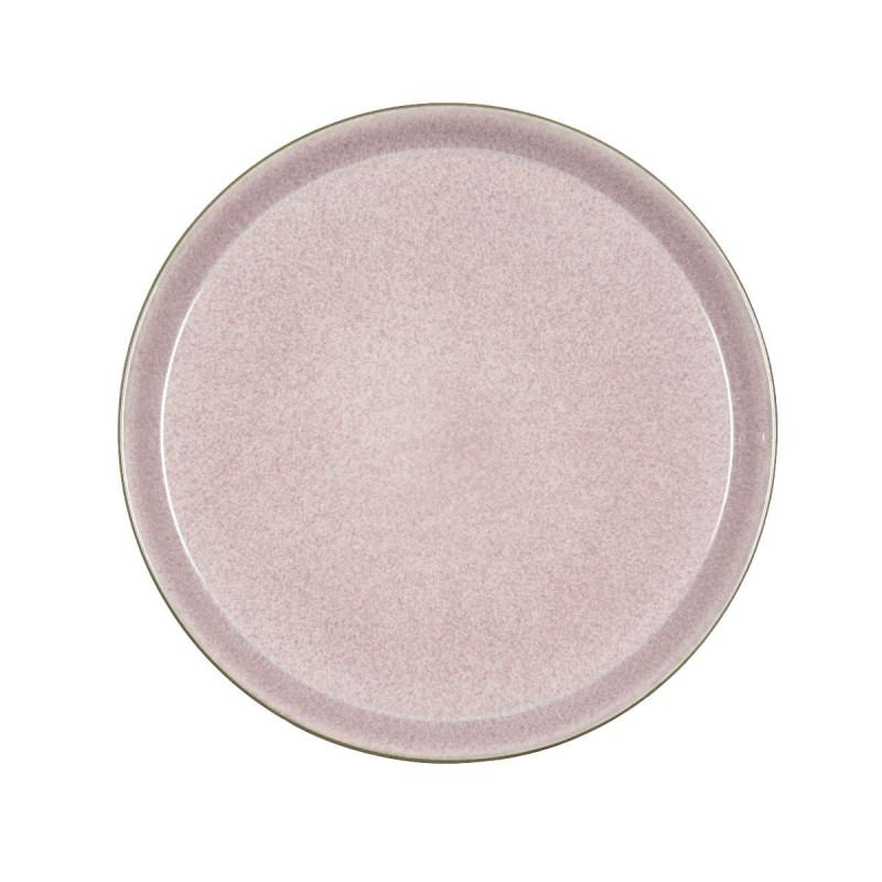 Bitz Gastro grey/light pink. Столовая тарелка 27 см